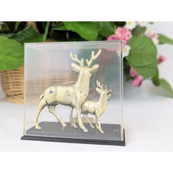 Vtg 1960s Pennsylvania Pymatuning Spillway Souvenir Small Deer Figurine Novelty - Picture 5 of 9